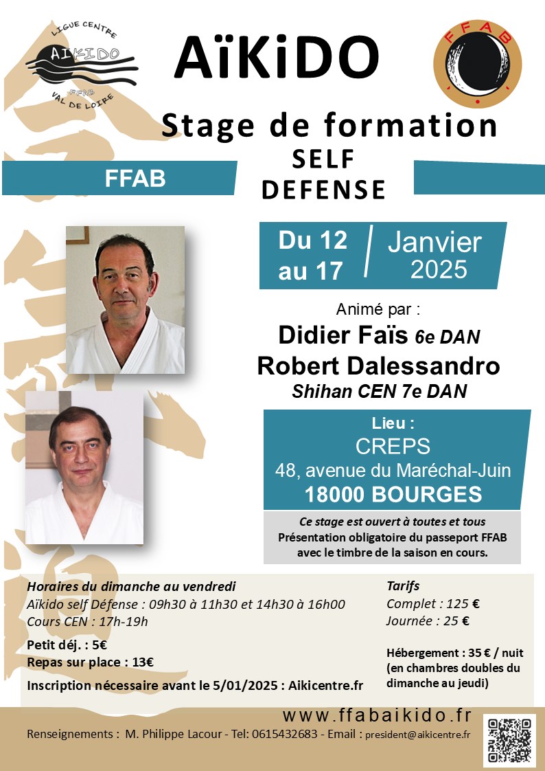 Affiche du stage